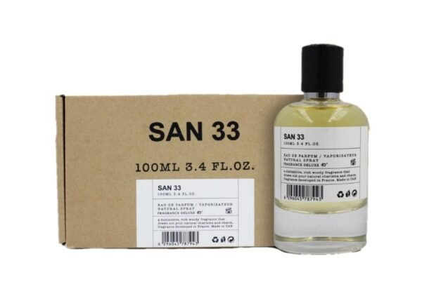 San 33 Fragrance Deluxe בהשראת Santal 33 Le Labo בושם יוניסקס | 100 מ"ל E.D.P