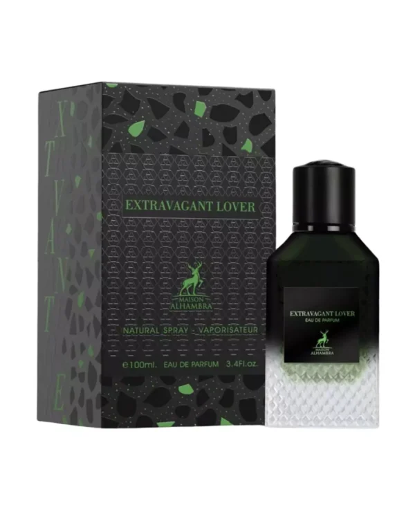Extravagant Lover Maison Alhambra בהשראת Valentino Uomo Born in Roma Green Stravaganza בושם לגבר | 100 מ"ל E.D.P