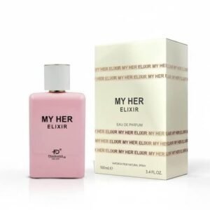 My Her Elixir Fragrance Deluxe בהשראת Burberry Her Elixir בושם לאישה | 100 מ"ל E.D.P