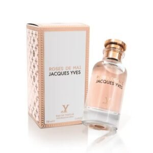 Fragrance World Jacques Yves Roses De Mai בהשראת Fleur de Désert Louis Vuitton בושם יוניסקס | 100 מ"ל E.D.P